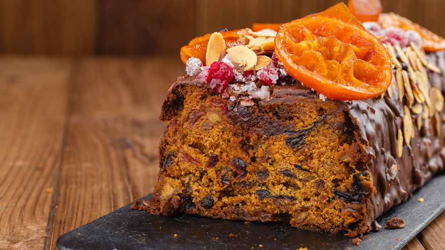 cranberry and orange millenium pudding