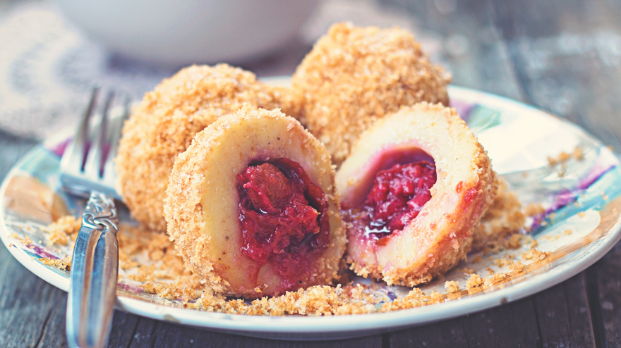 plum dumplings